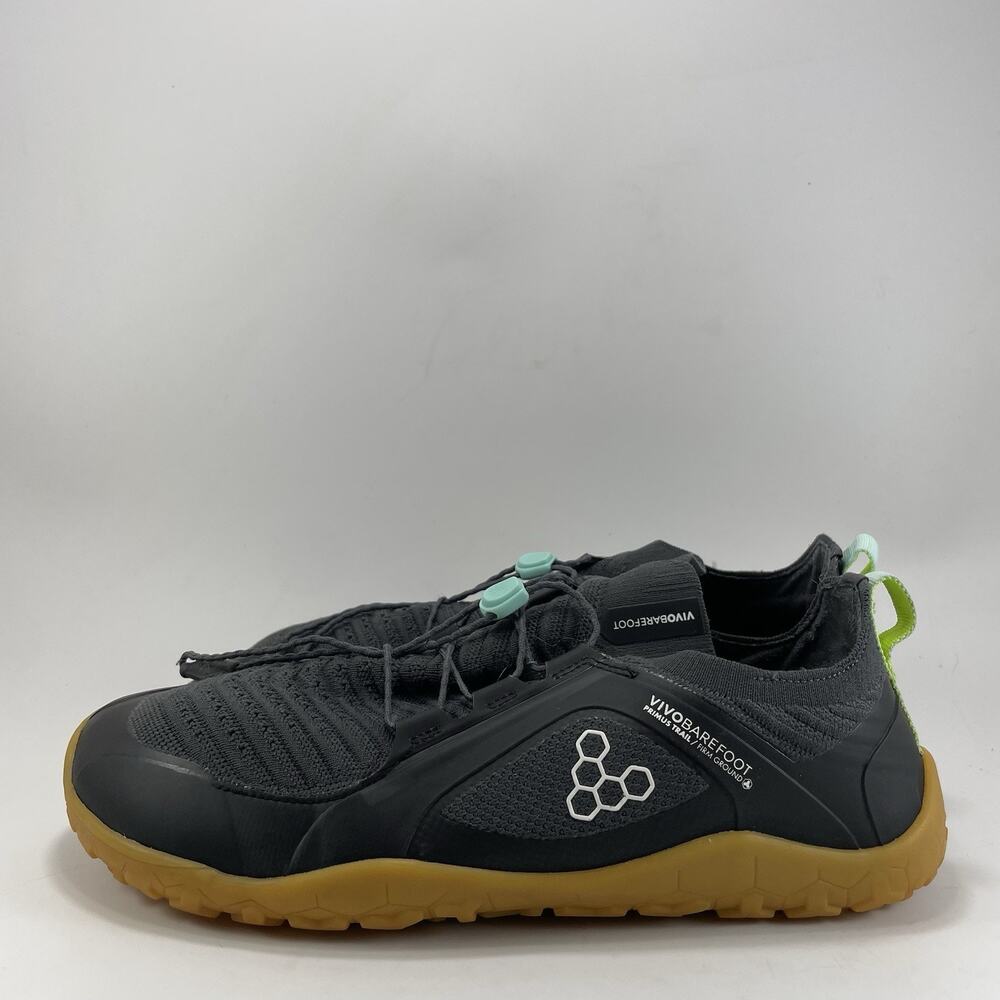 Vivobarefoot Primus Trail Knit FG Minimalist Shoes Womens Size 43, US 11.5 Black - Picture 3 of 9